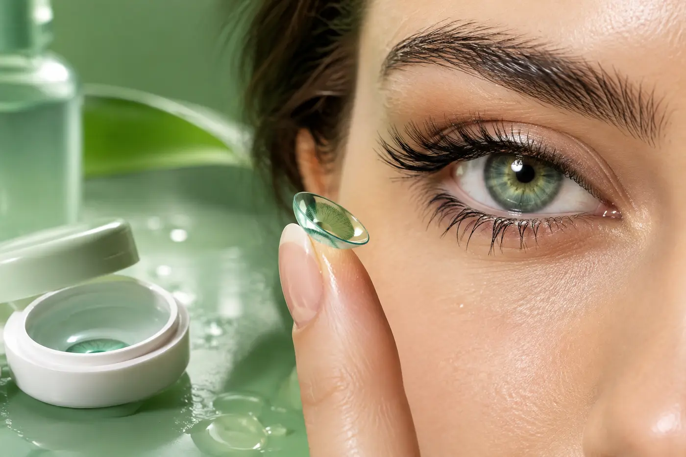 راهنمای خرید و استفاده از لنز رنگی فرشلوک (سبز/GREEN)