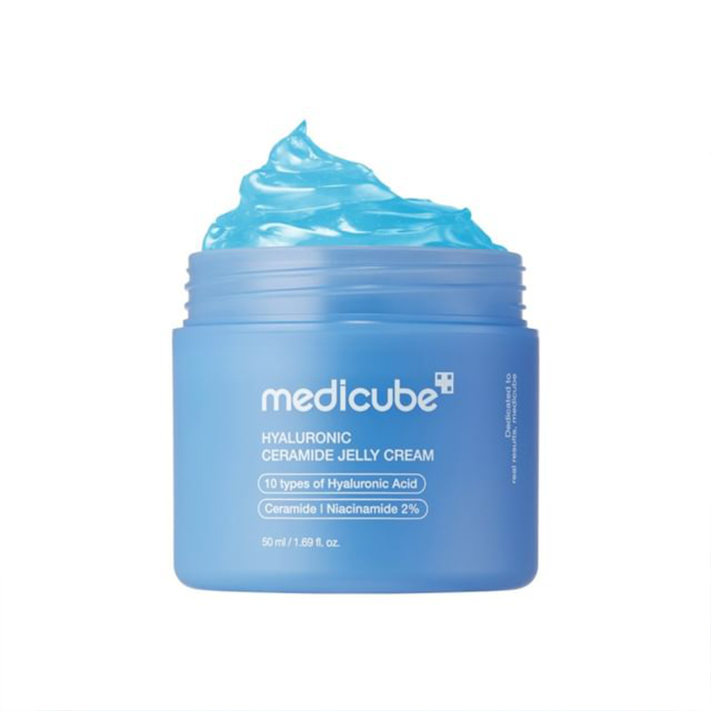ژل-کرم-هیالورونیک-اسید-و-سراماید-مدی-کیوب-Medicube-Hyaluronic-Ceramide-Jelly-Cream