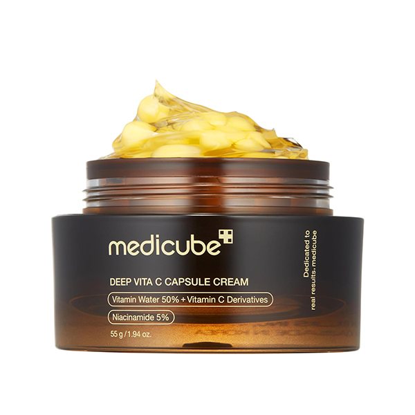 کرم کپسولی ویتامین سی مدی کیوب Medicube Deep Vita C